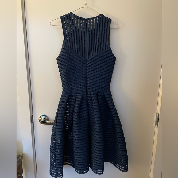 Maje midi dress in blue - Picture 2 of 3